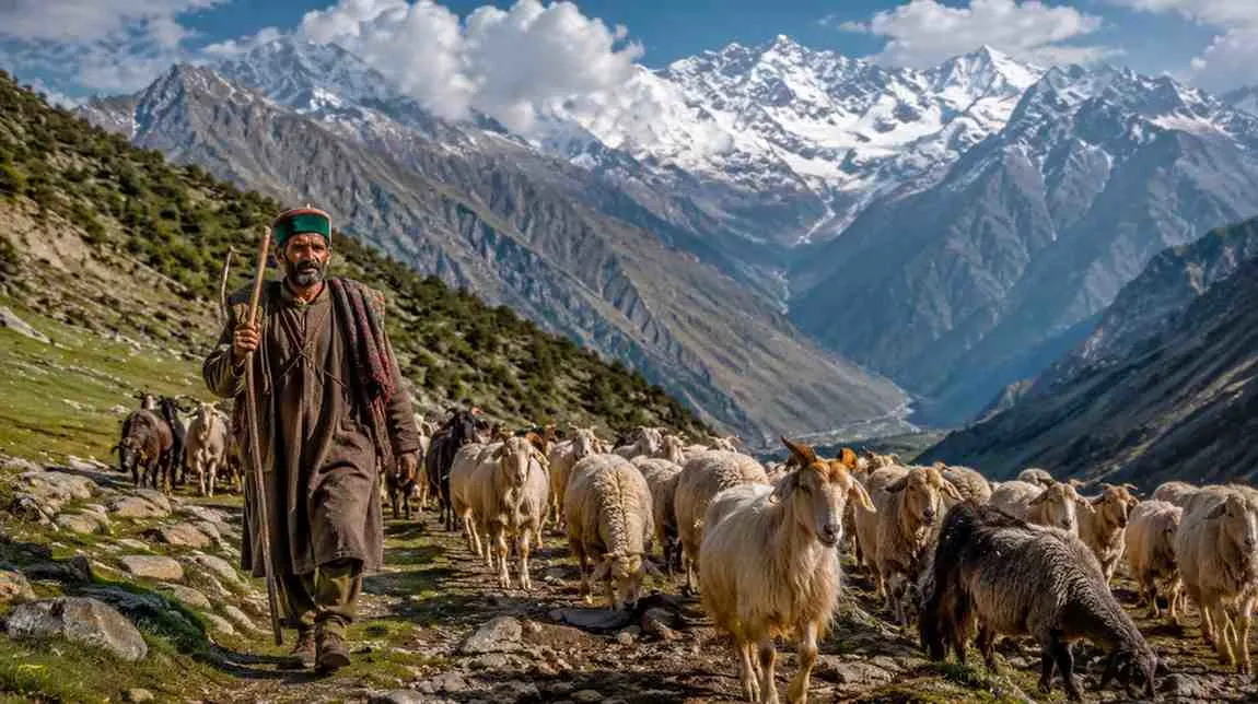 The Gaddi Shepherds of Himachal: Nomads of the Dhauladhar Mountains
