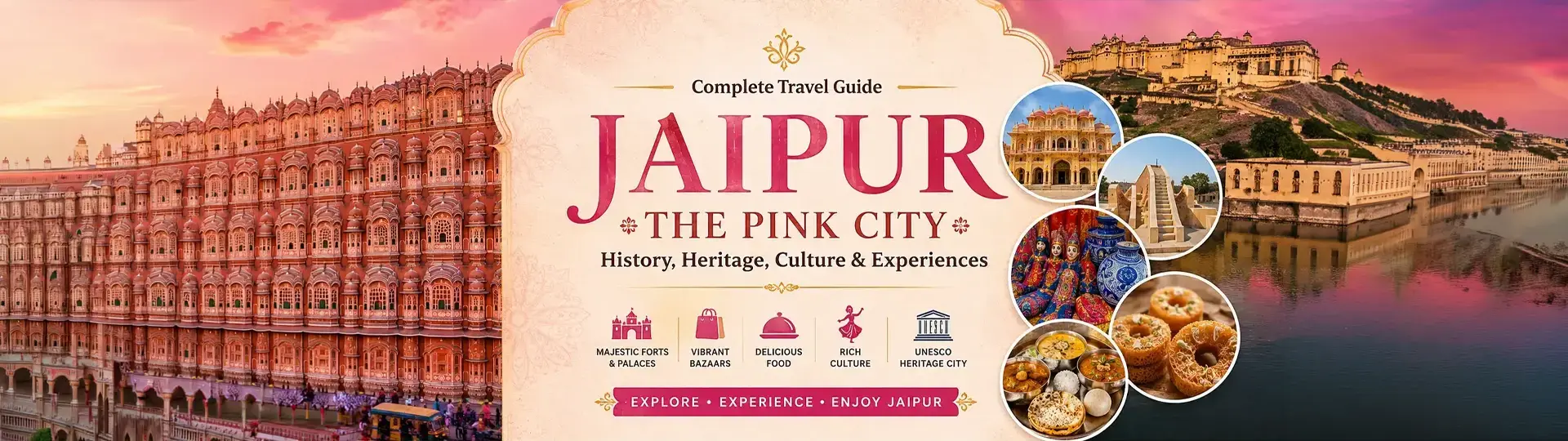 Jaipur Travel Guide 2026 | Pink City Forts, Palaces & Travel Tips