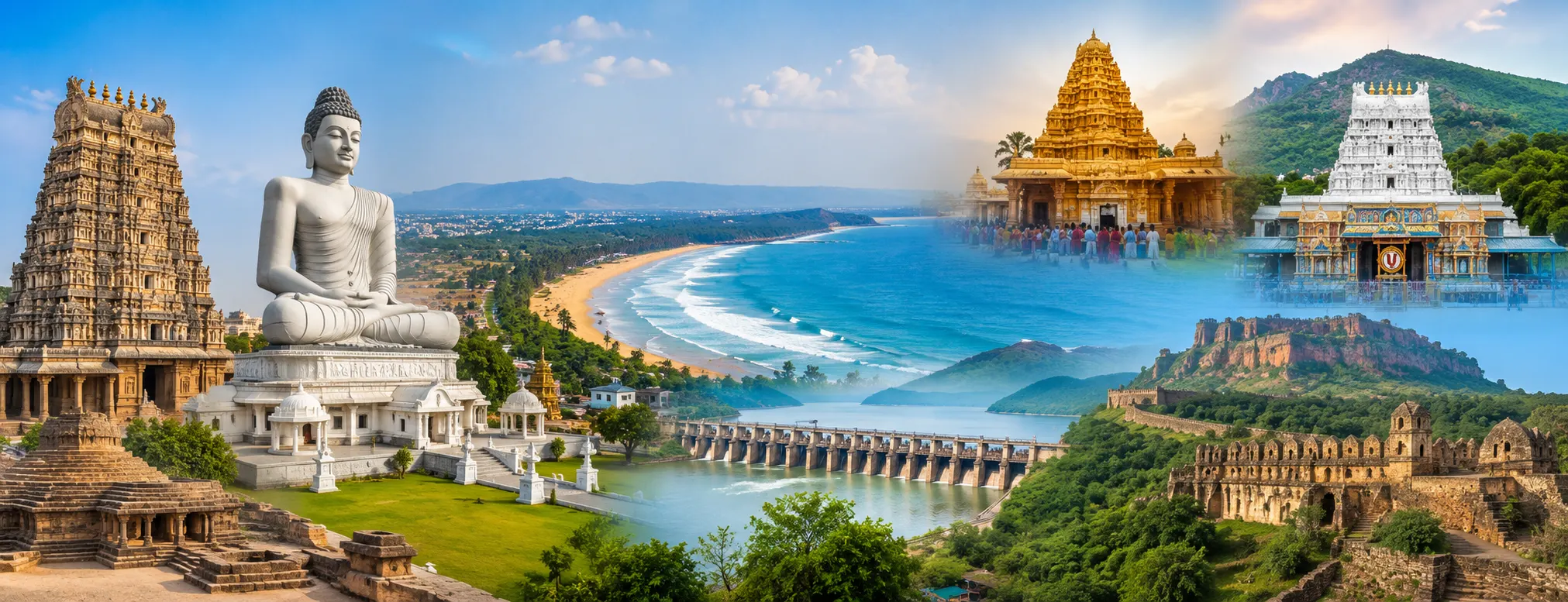 Top 10 Places to Visit in Andhra Pradesh for an Unforgettable Trip