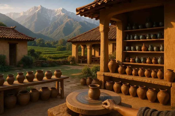 Andretta Artist Village, Himachal Pradesh – Pottery, Art & Culture Hub