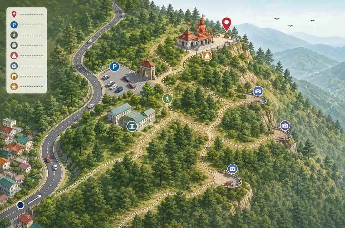 Manki Point Map Overview