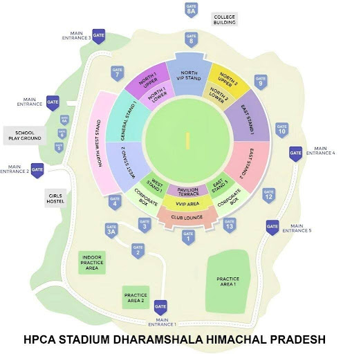 HPCA Stadium Seating Guide