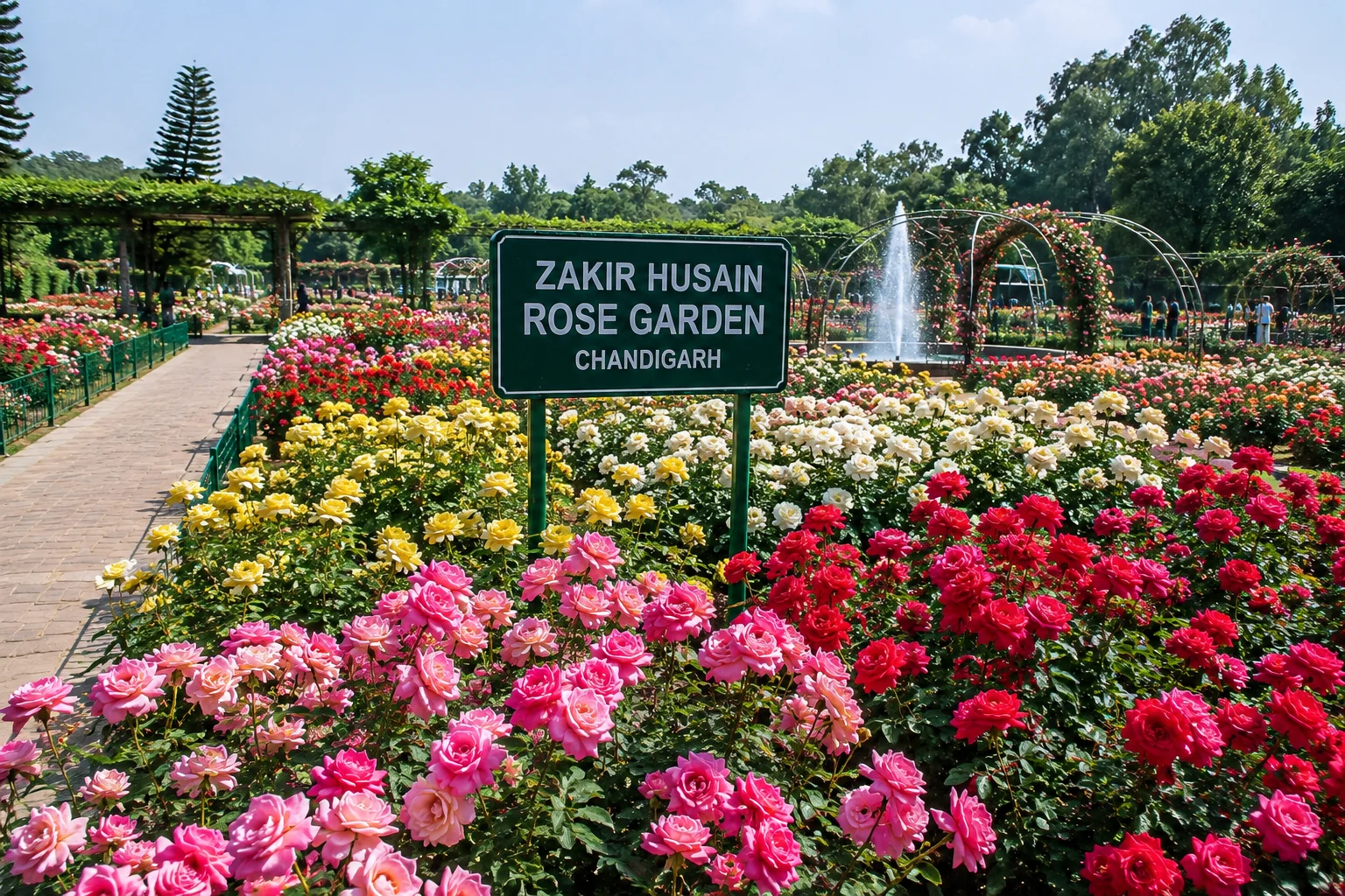 Zakir Hussain Rose Garden