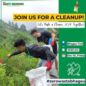 Clean Bhagsu trail