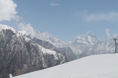 Auli Snowfall