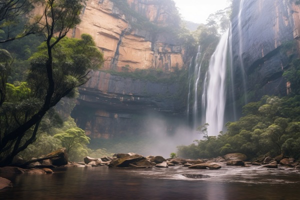 Tambdi Surla Waterfall