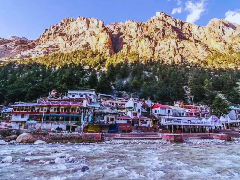 Gangotri Temple in Uttarkashi, Uttarakhand