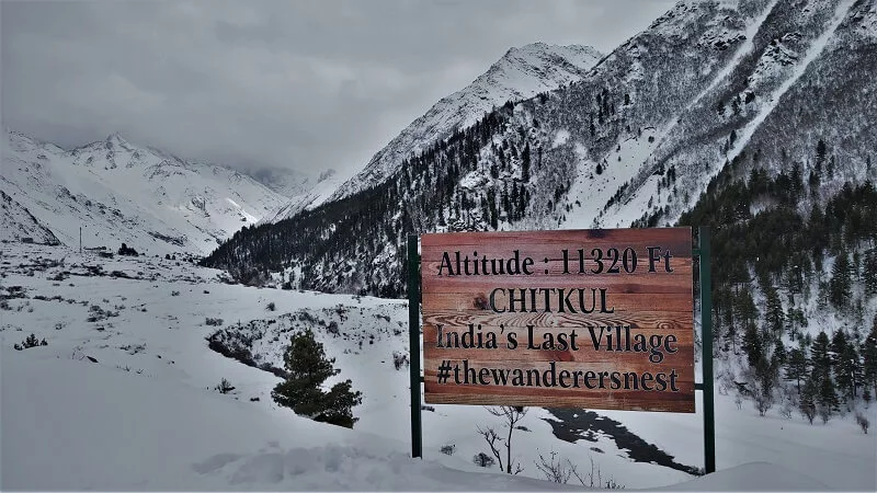 Chitkul The Last Inhabited Village of India