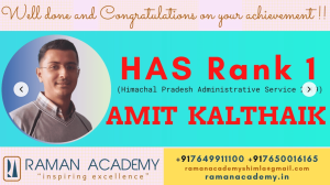 Raman HAS IAS Academy in Kasumpti, Shimla