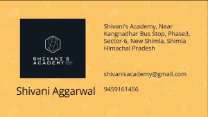 Shivani's Academy in New Shimla, Shimla