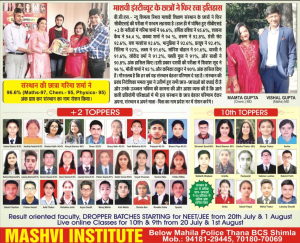 Mashvi Institute Of Competition in New, Shimla