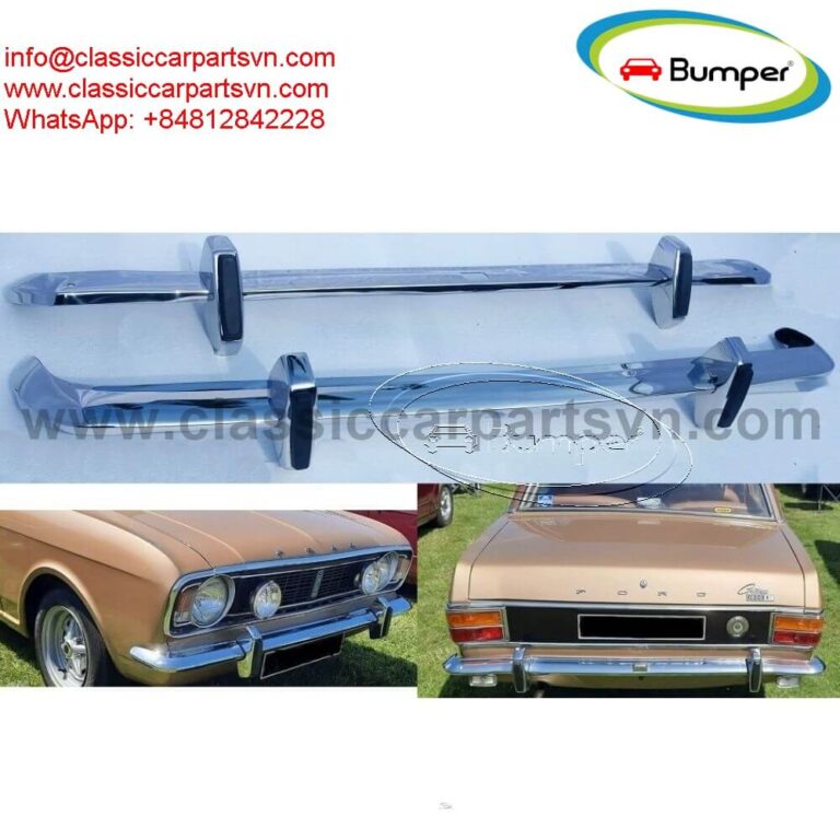 Ford-Lotus-Cortina-MK2-bumpers-1966-1970-with-4xover-riders-1