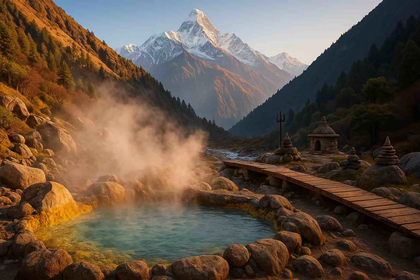 Tapovan-Hot-Spring-Joshimath-Location-Trek-Best-TimeTips