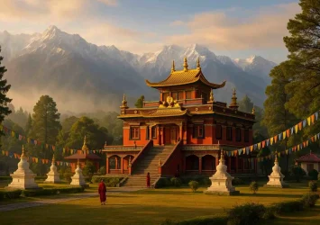 Tashi-Jong-Monastery-Himachal-Pradesh