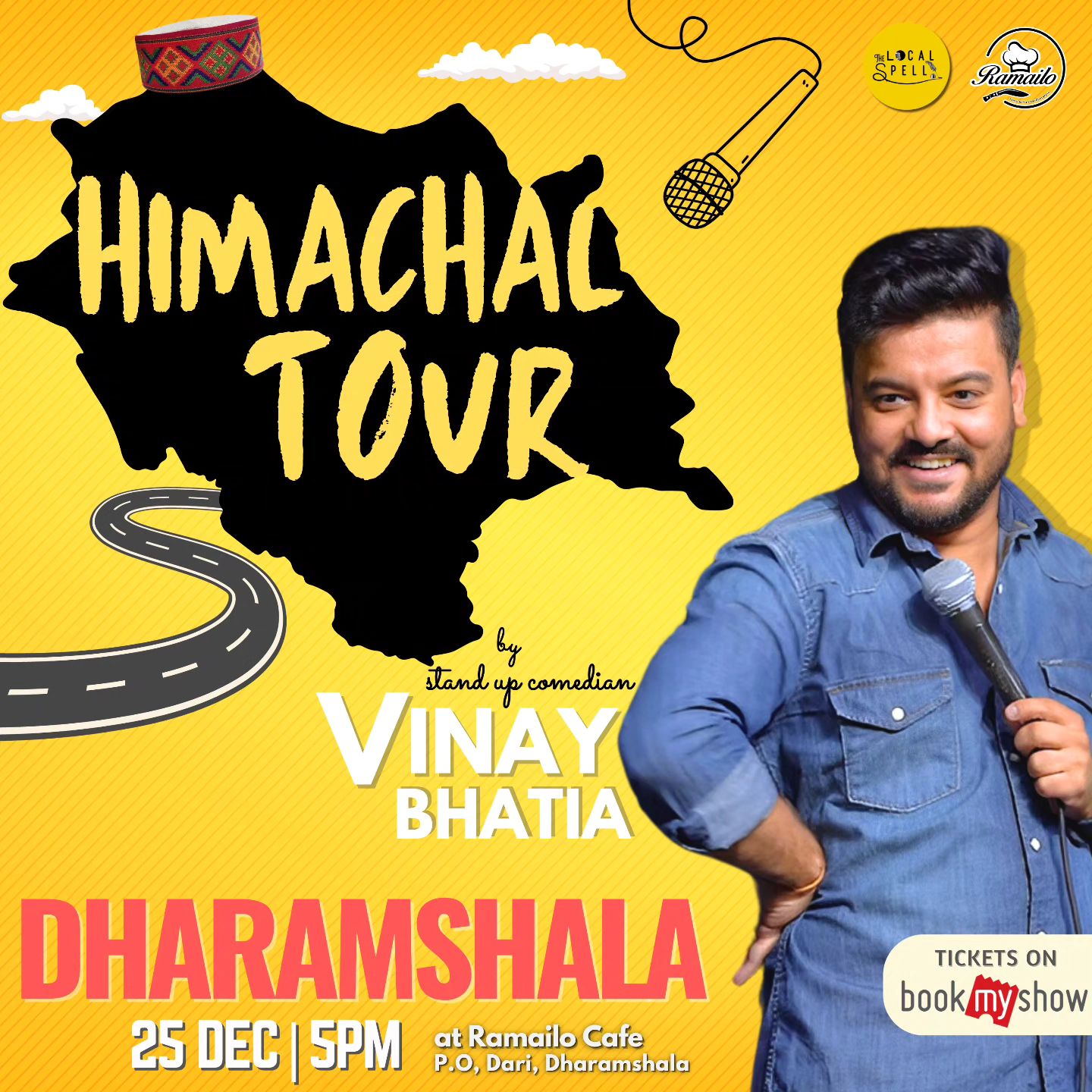 Vinay Bhatia Comedian Show (Dharamshala H.P.)